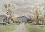 'Chateau de la Tour by Paul Ayshford Methuen, 4th Baron Methuen, 1944, watercolour, offered Feb 2022