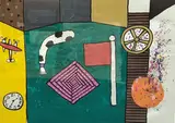 Magic Picture No.1 by Alan Davie, 1977, print, sold Feb 2022