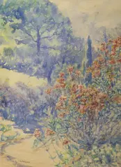 Untitled by Thomas Burford Meteyard, watercolour, sold Jan 2022