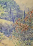 Untitled by Thomas Burford Meteyard, watercolour, sold Jan 2022