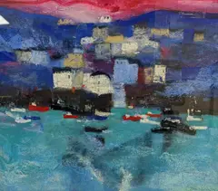 From Foey by Caroline Bailey, mixed media, sold Jan 2022