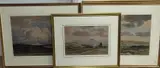 Views along the South Downs, largest 32 x 45cm by Walter Robert Stewart Acton, watercolor, sold Jan 2022