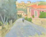 A group of three by Martin MacKeown, oil on board, sold Jul 2023
