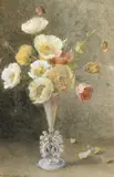 Both by Grace Hastie, 1896, watercolour, sold Jul 2023