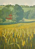 The Cell Farm by Simon King, 1982, print, offered Jul 2023