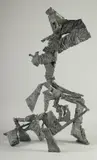 UNTITLED; LARGE ABSTRACT MODERNIST IRON SCULPTURE, 62cm high, 40.5cm wide by İlhan Koman, sculpture, sold Jun 2023