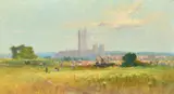 20th Century by Vincent Philip Yglesias, oil on board, offered May 2023