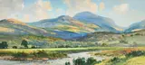 The mountains of Mourne by George Trevor, watercolour, sold May 2023
