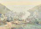 British by Frank Kelsey, watercolor, offered May 2023