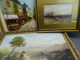 Untitled by John Bampfield, oil on canvas, sold Aug 2020