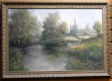 Untitled by Maxwell Parsons, oil on canvas, offered Jul 2020