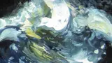 Night Waves No.1 by Maggi Hambling, 2012, oil on board, sold Apr 2020