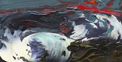 Sunrise No.3 by Maggi Hambling, 2008, oil on board, sold Apr 2020