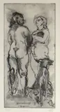 Entitled 'Y Gwragedd by Sarah Hope limited edition, etching, sold Mar 2020