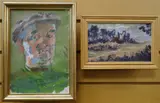 Old Gerry - a Promising Golfer! by Ronald Ossory Dunlop, oil on board, sold Mar 2020
