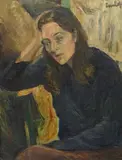 Untitled by Ronald Ossory Dunlop, oil on board, offered Mar 2020