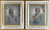 Untitled by Raffaele Frigerio, oil on canvas board, offered Mar 2020