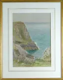Untitled by Charles Edward Schenk, 1918, watercolour, sold Mar 2020