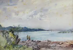 Untitled by Robert Eadie, watercolour, offered Mar 2020