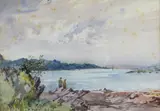 Untitled by Robert Eadie, watercolour, offered Mar 2020