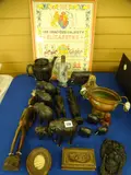 African carved figures ETC by Ebony Elephants, sculpture, sold Feb 2020