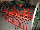 MADE IN FRANCE' - horse drawn hay rake by Pilter London, drawing, sold Jan 2020