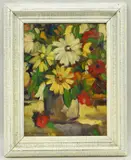 Unclear by Mary Nicol Neill Armour, oil on canvas, sold Jan 2020