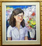Untitled by Ward Lernout, 1972, oil on canvas, offered Jan 2020