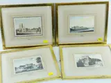Each by Francis Grose, 1773, watercolor, sold Jan 2020