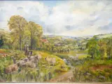 Untitled by R.J. Hammond, oil on canvas, offered Jan 2020