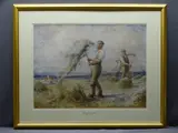 In the Harvest by Joseph Yelverton Dawbarn, 1913, watercolour, sold Dec 2019