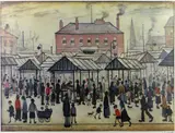 Limited edition by L. S. Lowry, print, sold Dec 2019