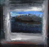 Untitled by Linda Norris, mixed media, sold Nov 2019