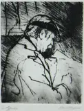Untitled by David Carpanini limited edition, etching, sold Nov 2019