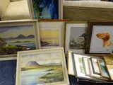 WATERCOLOURS & OTHER MEDIAS, a parcel, various measurements by Oil Paintings, OIL, sold Nov 2019