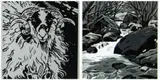 Black Faced Ram by Ann Lewis limited edition, 1994, print, sold Oct 2019