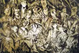 Untitled by John Uzzell Edwards limited edition, lithograph, sold Oct 2019