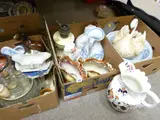 wash sets ETC (three boxes) by Staffordshire Porcelain, watercolor, sold Oct 2019
