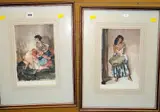 Colour prints by William Russell Flint limited edition, print (other), sold Oct 2019