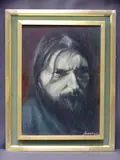 Rasputin by P Rixson, 1962, oil on board, sold Oct 2019