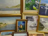 founder and publisher of The Picture Post magazine-parcel of oils on canvas attributed to him, various sizes by Edward Hulton, oil, sold Oct 2019