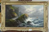 Untitled by Frank Hider, oil on canvas, sold Aug 2019