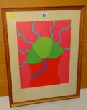 Untitled by Angela Dallas limited edition, 1967, lithograph, sold Jul 2019