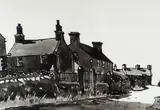 Colourwash print - chapel and houses in Carmel by Kyffin Williams Ra artist proof, print, sold Jul 2019
