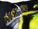 Untitled by John Cleal, watercolour, sold Jul 2019