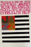 Jazz by Paul Peter Piech limited edition, 1995, linocut, sold Jul 2019
