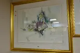 'MY FAIR LADY', a limited edition print 72/250 of a woman selling by Gordon King, print, sold Jun 2018
