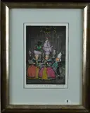 'THE FACE THAT LAUNCHED A THOUSAND HAIRDO'S', a limited by Mychael Barrett, print, sold Jun 2018