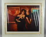 The conversation by Mark Spain, print, sold Jun 2018