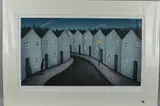 THE ONE AND ONLY' a limited edition print of a man in a top hat walking down a street, 444/495 by Paul Horton, print, sold Jun 2018